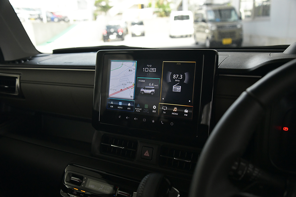 クロスビーのコネクテッド機能